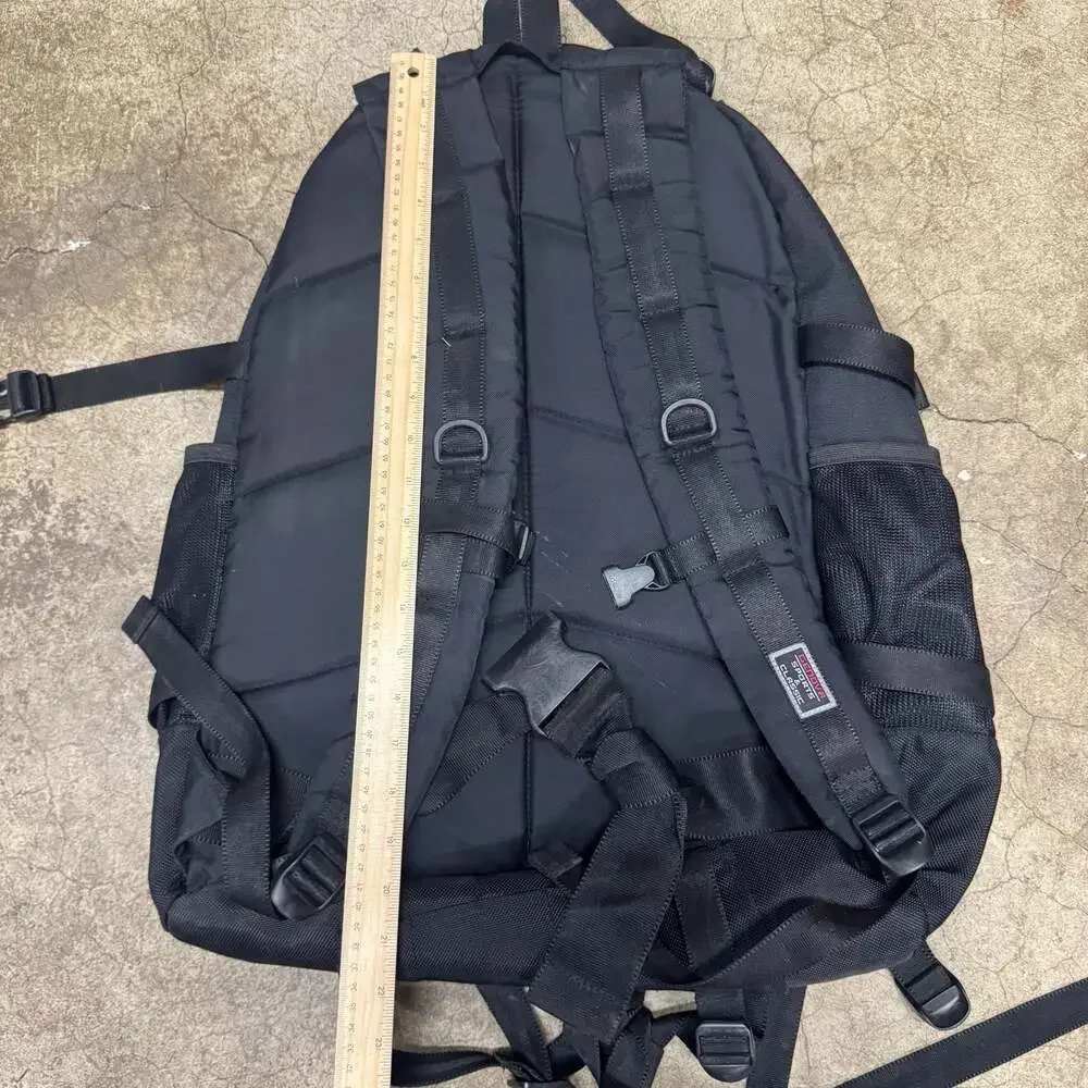 Genova Black Sports Classic Outdoor Hiking Backpack